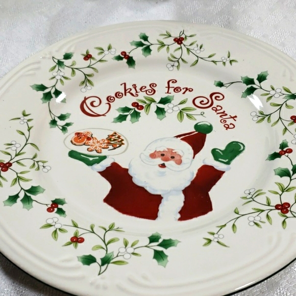 Pfaltzgraff Cookies for Santa Plate - Picture 4 of 6